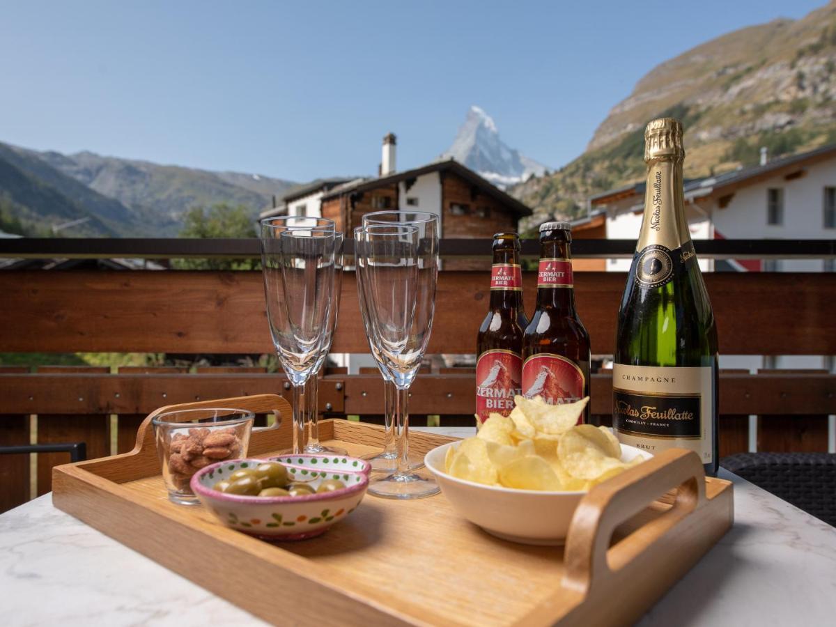 Apartamento Chez Nous Zermatt Exterior foto